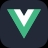 icon for 'vuejs'